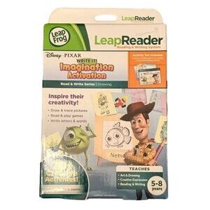 NIB WriteIt! Imagination Activation Leap Frog Reader books Disney Pixar NEW